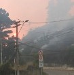 Entérate acá del foco de incendio que preocupa en Tomé.