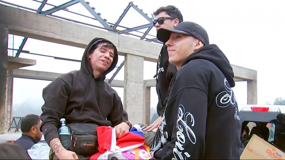 El gesto solidario de Pailita: Llega con más de 100 voluntarios para ayudar a damnificados por incendios