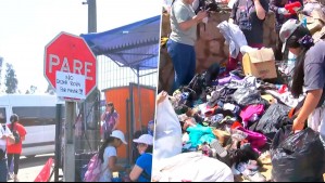 'Ya no damos más': Denuncian llegada de ropa en mal estado a zonas siniestradas por los incendios forestales