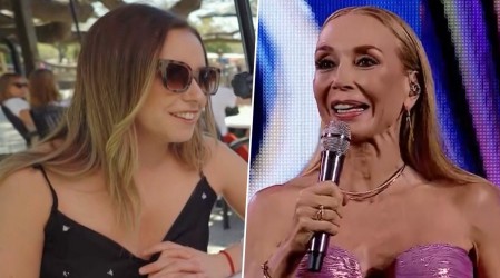 Fernanda Cornejo, hija de Karen Doggenweiler, sobre la animación de su madre en Viña: "Me llegó mucho"