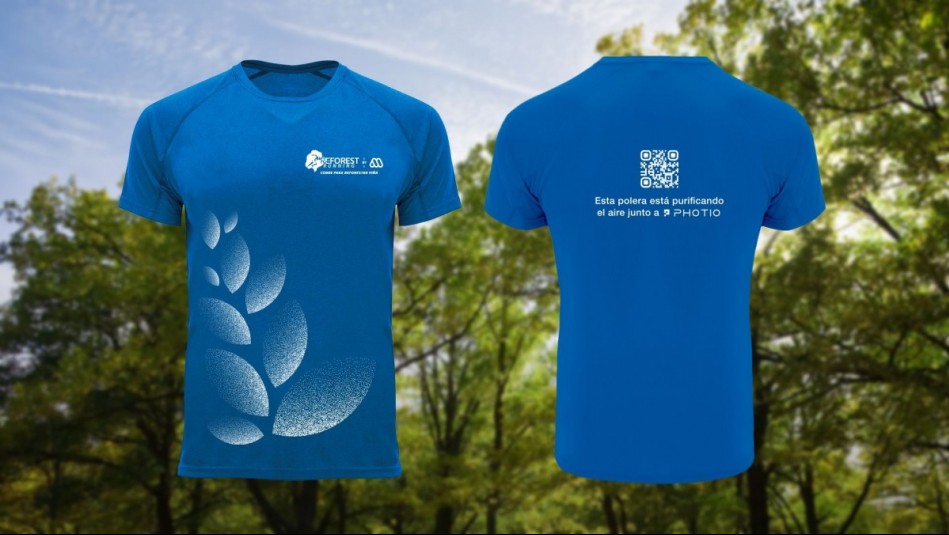 Innovación tecnológica: Megamedia impulsa corrida sostenible en Viña del Mar con poleras que 'limpian el aire'