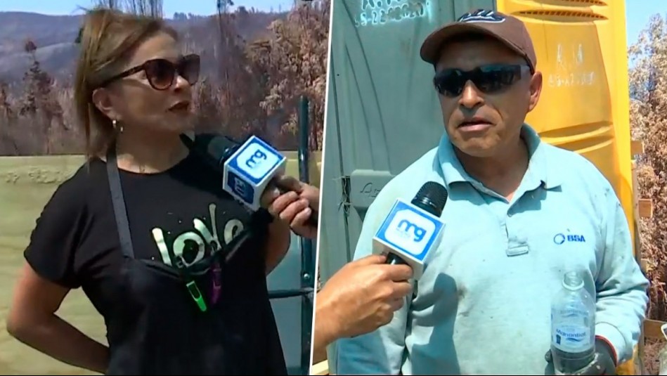Ella peluquera y él carpintero: Gesto solidario de matrimonio que viajó a Lirquén para ayudar a damnificados