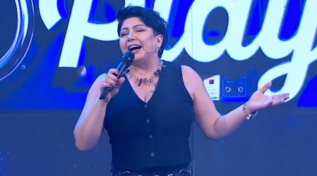 Vanessa Daroch queda muy cerca de lograr el puntaje perfecto cantando "Me gusta todo de ti" en Dale Play