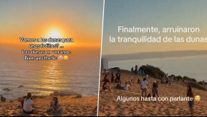 Del descanso al descontrol: Denuncian aglomeraciones, basura y autos en las dunas de Concón