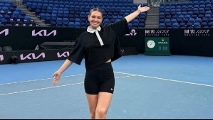 El emocionante momento de Daniela Nicolás con el tenista Jannik Sinner en Australia: '¡De alto impacto!'