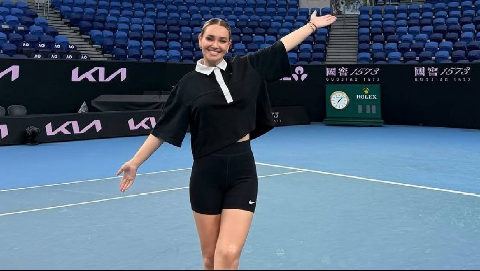 El emocionante momento de Daniela Nicolás con el tenista Jannik Sinner en Australia: '¡De alto impacto!'