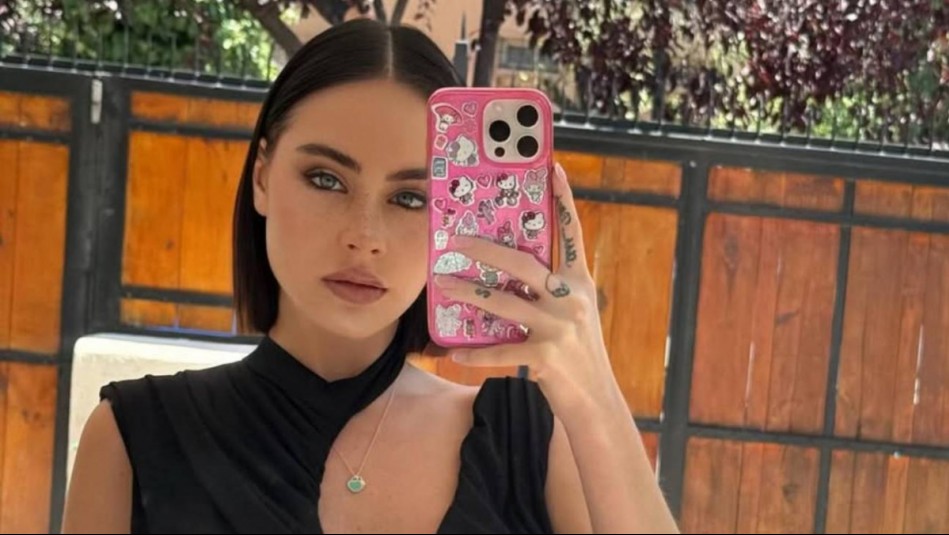 'Una verdadera diva chilena': El aplaudido vestido de transparencias y pedrería de Ignacia Michelson