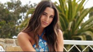 El aplaudido look premamá de Tita Ureta: Falda de holanes y blusa corta para lucir su guatita