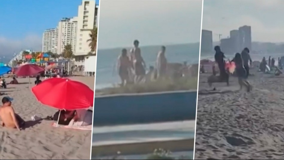 Mujer frustra robo en playa Peñuelas: Delincuente regresó con acompañantes para golpear a turistas