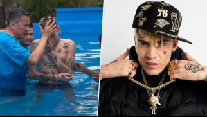 'Amén, ahora soporten': Marcianeke busca cambiar su vida y se bautiza por iglesia evangélica