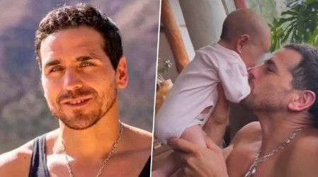 "Qué final": El tierno y "accidentado" video de Pangal Andrade jugando con su hija Alanna