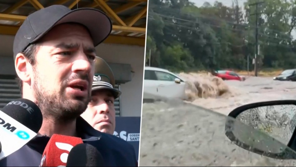 Alcalde Vodanovic eleva a más de 1.100 las familias afectadas por inundaciones en Maipú