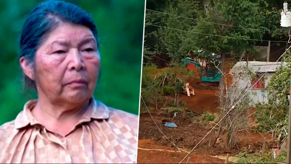 Peritajes en bodega y excavación en frontis de casa marcan nueva jornada de búsqueda de Julia Chuñil