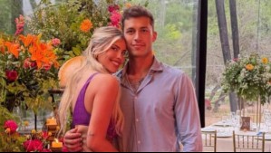 Una pareja enamorada: Las románticas postales al atardecer de Coté López y Lucas Lama