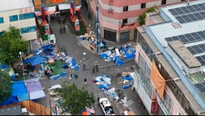 Masivo operativo en Barrio Meiggs: Retiran toldos azules e instalan siete nuevas rejas perimetrales