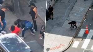 Con spray y pintura: Ambulantes se desplazan y remarcan espacios a solo cuadras de Barrio Meiggs