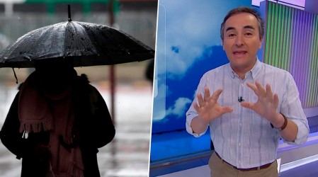 Anuncian probabilidad de lluvia para este miércoles en la Región Metropolitana: Revisa a qué hora