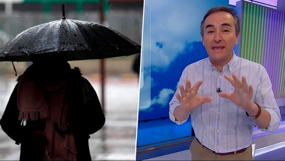 Anuncian probabilidad de lluvia para este miércoles en la Región Metropolitana: Revisa a qué hora