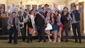 ¡Grandes exponentes! Otakin y Camila Nash fueron coronados como los reyes guachacas de El Internado