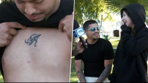 Llevan tres meses y se tatuó la inicial de ella: Roberto Saa encuentra a intensa pareja en el Lago Rapel