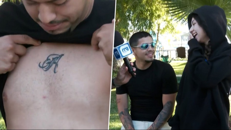 Llevan tres meses y se tatuó la inicial de ella: Roberto Saa encuentra a intensa pareja en el Lago Rapel