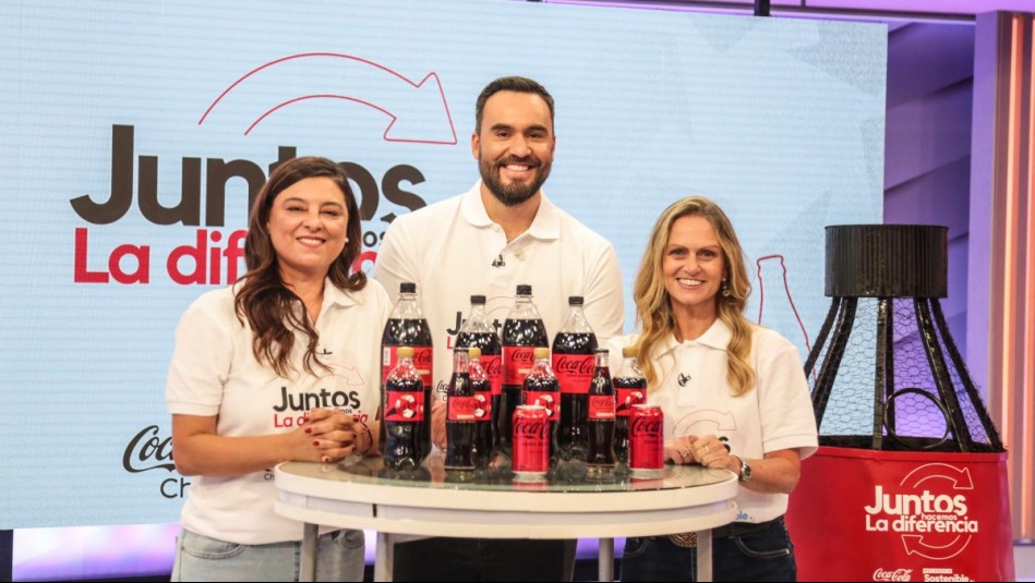 Coca-Cola Chile y Megamedia impulsan campaña nacional para fomentar el reciclaje de envases
