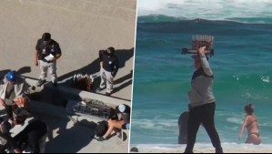 Se ha decomisado media tonelada de alimentos: Vendedores ambulantes repletan playas del litoral central