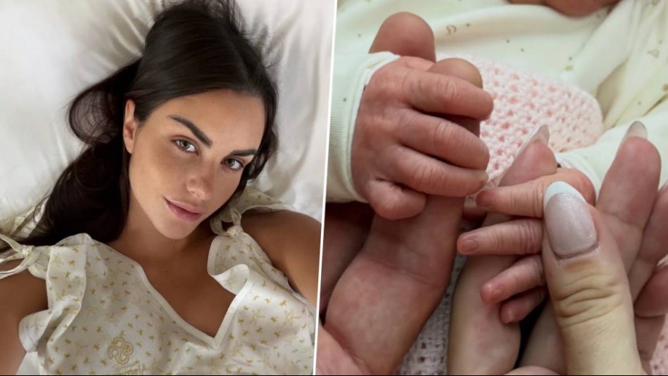 Emilia Dides publicó tierno look de su hija Mía Ignacia en redes sociales: 'Ella es punk'