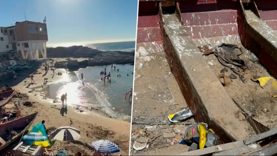Polémica en Playa Montemar: Veraneantes se instalan con carpas en zona de conservación marítima