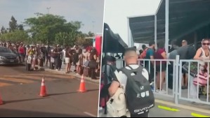 Congestión en paso fronterizo de Tacna: Se implementó nuevo sistema de control y no funciona de forma expedita