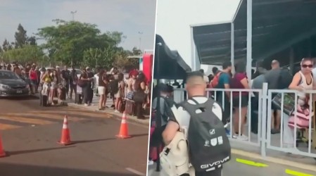 Congestión en paso fronterizo de Tacna: Se implementó nuevo sistema de control y no funciona de forma expedita