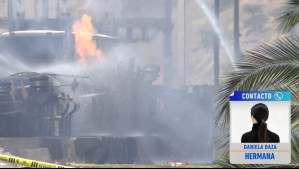 'No sé dónde la mandaron': La desesperada búsqueda de pareja tras explosión en Renca