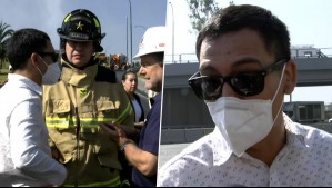 Pareja de periodista de Mega iba detrás del camión que explotó en Renca y narró acción que salvó su vida