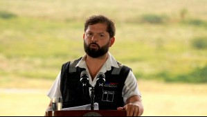 Presidente Boric confirma que se elevan a cuatro los fallecidos por explosión e incendio en Renca