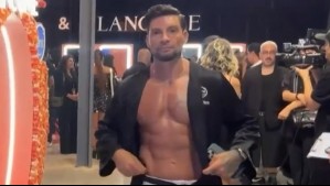 Quedó sin camisa: El curioso percance de Luis Mateucci a minutos de la Gala de Viña 2026