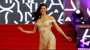 ¡Con bailarines y brillos! Este fue el impactante vestido de Tonka Tomicic en la Gala de Viña 2026