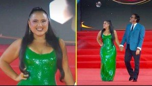 'Qué tremendo acierto': Vesta Lugg quedó maravillada con el vestido de Pamela Leiva durante la Gala de Viña