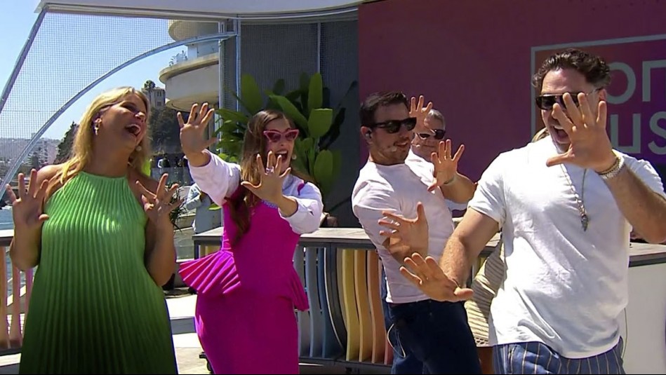 ¡Lo dieron todo! José Antonio Neme bailó junto a panelistas de Con Gusto a Viña