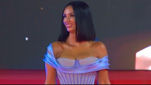 ¡Con impactante cambio de look! Pamela Díaz sacó aplausos con vestido 'galáctico' en la Gala de Viña 2026