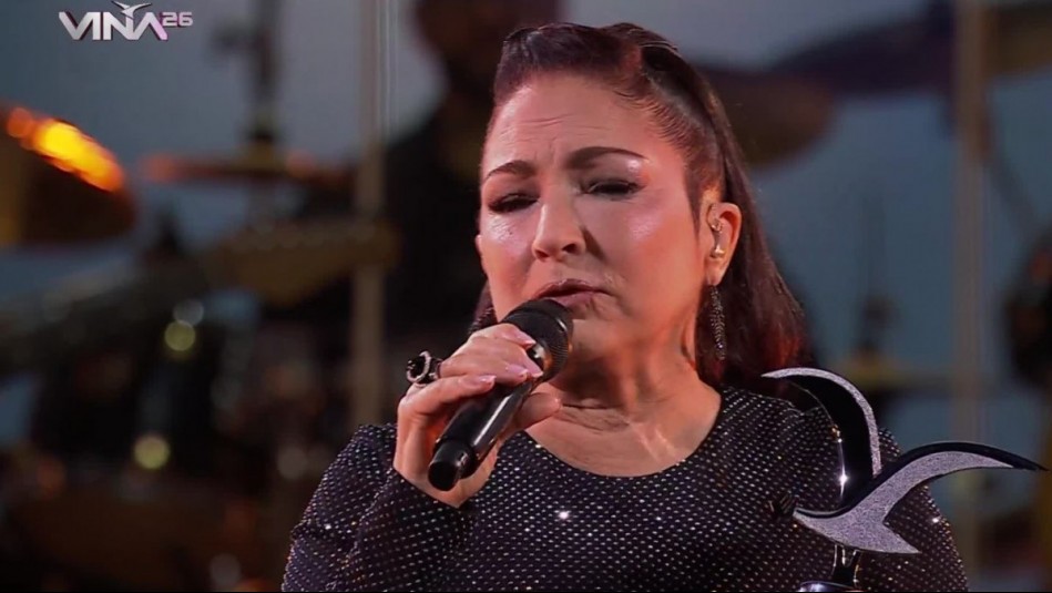 Gloria Estefan emociona a Viña 2026 con sentido mensaje a Chile: 'Jamás los olvidaré'