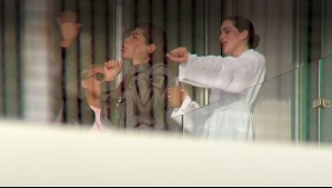 ¡Fátima Bosch lo dio todo! Miss Universo fue sorprendida bailando en bata en plena emisión de Only Viña