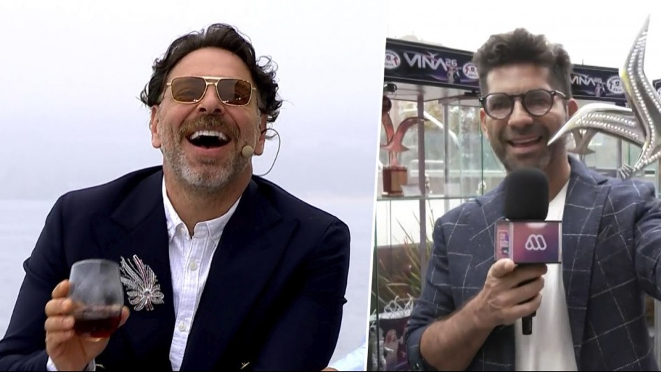 '¡Te amo, compañero!': José Antonio Neme felicitó y declaró su amor a Karim Butte en Con Gusto a Viña