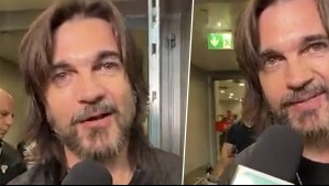 Juanes llegó a Chile prometiendo una fiesta: No descartó posible colaboración con Mon Laferte en Viña 2026