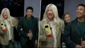 Chapu Puelles y Vesta Lugg fueron captados llegando juntos a la noche romántica del Festival de Viña 2026