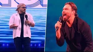 'Jalándome el...': La referencia que hizo Esteban Düch a George Harris al inicio de su show en Viña 2026