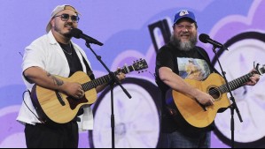 Con una original canción: Rodrigo Salinas sorprende con aparición en rutina de Esteban Düch en Viña 2026