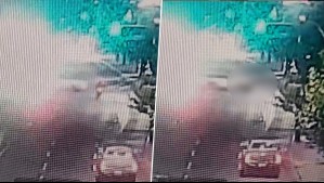 Revelan video del momento exacto en que Fran Maira choca a motociclista en Lo Barnechea