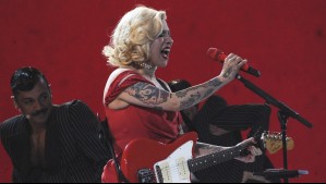 Mon Laferte lo deja todo en el escenario cantando 'Tu Falta de Querer' en Viña 2026