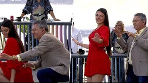 ¡Hasta abajo! Emilia Dides y Jaime Leyton sorprendieron perreando con la música de Yandel Sinfónico