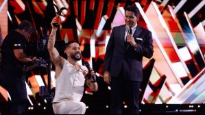 Logró las alabanzas del público: Pastor Rocha dominó al monstruo y se quedó con Gaviotas de Plata y Oro